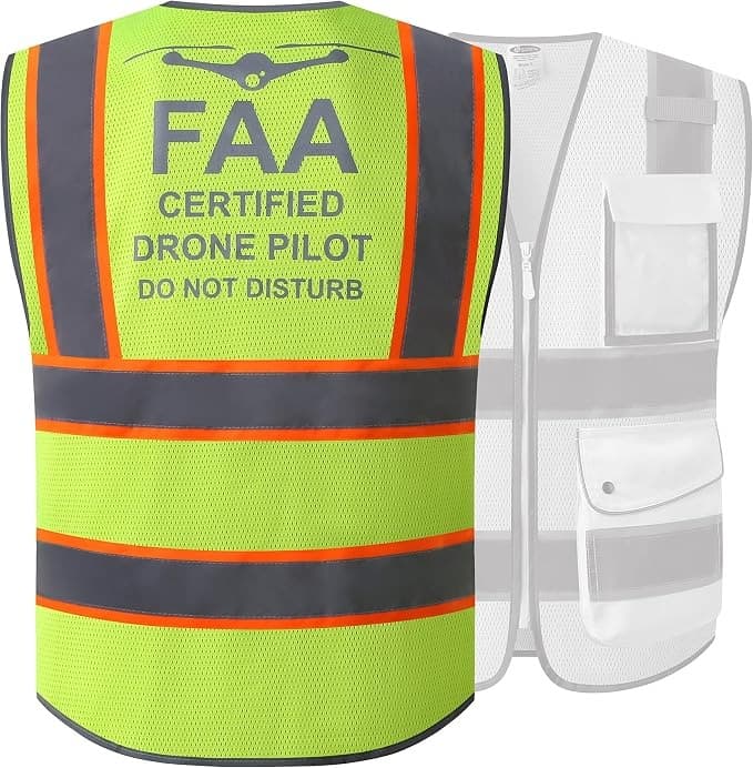 FAA High-Vis Reflective Safety Vest
